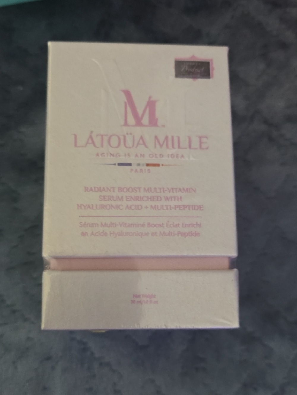 LATOUA MILLE Radiant Boost Multi-Vitamin Serum NIB